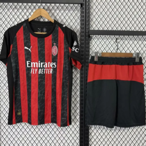 AC Milan hemmatröja barn 2026 matchtröja med eget namn och nummer tryck