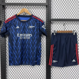 Arsenal bortatröja barn 2026 matchtröja med eget namn och nummer tryck