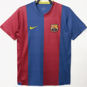 Barcelona retro hemmatröja vuxen 2006/07 klassisk matchtröja med Ronaldinho namn och nummer tryck