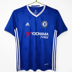 Chelsea retro hemmatröja vuxen 2016/17 kungsblå matchtröja med Cole Palmer namn och nummer tryck