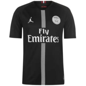 PSG x Jordan retro tredjetröja vuxen 2018/19 svart matchtröja med Achraf Hakimi namn och nummer tryck