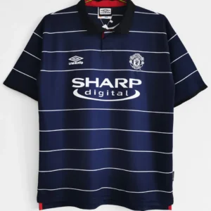 Manchester United bortatröja retro 1999/2000 framsida