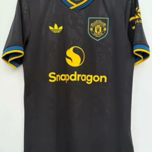 Manchester United tredjetröja vuxen 2026 matchtröja med eget namn och nummer tryck