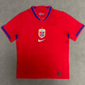 Norge hemmatröja vuxen VM 2026 matchtröja med eget namn och nummer tryck
