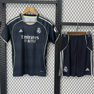 Real Madrid bortatröja 2026 barn med eget namn och nummer tryck