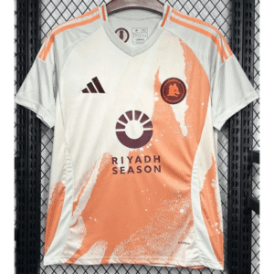 Roma bortatröja vuxen 2025 matchtröja med eget namn och nummer tryck