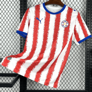 Paraguay hemmatröja VM 2026 med eget namn och nummer tryck