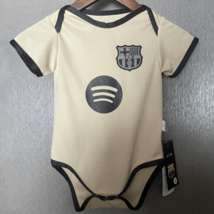 Barcelona babykläder 2026 borta krypoverall för baby
