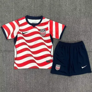 USA hemmatröja VM 2026 barn med eget namn och nummer tryck