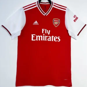 Arsenal hemmatröja retro 2019 röd med eget namn och nummer tryck
