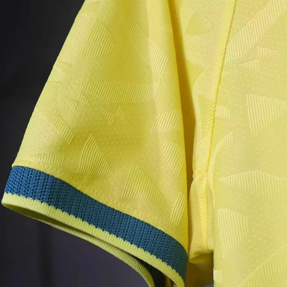 Brasilien hemmatröja gul Neymar Jr 10 Player Version 2026 med VM patch tryck