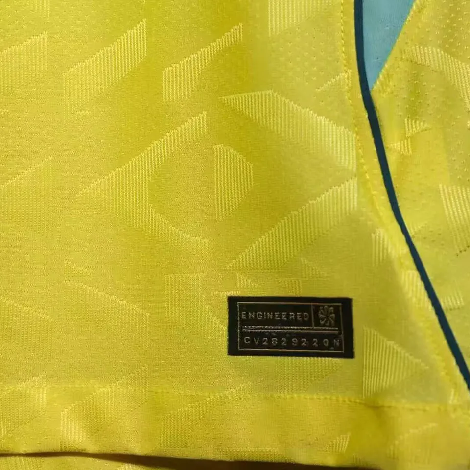 Brasilien hemmatröja gul Neymar Jr 10 Player Version 2026 med VM patch tryck